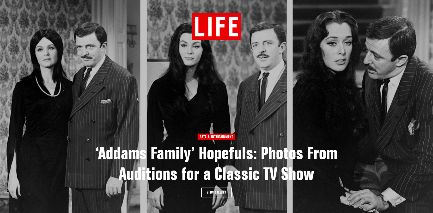 Life Magazine: ‘Addams Family’ Hopefuls: Photos From Auditions for a Classic TV Show